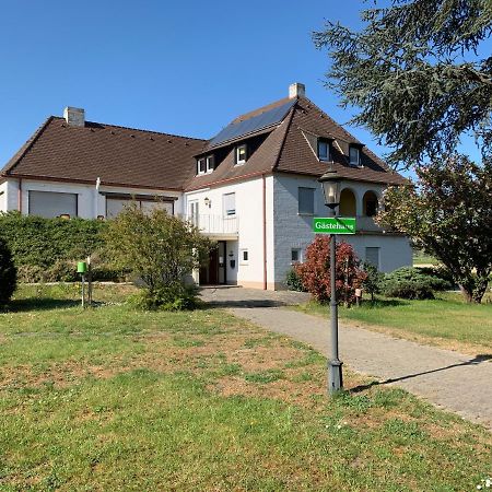 Gaestehaus An Der Rheinbruecke Altlussheim Экстерьер фото